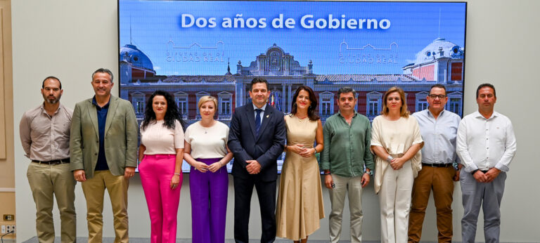 La Diputación de Ciudad Real presume de «inversión récord» en ayuntamientos y empleo tras dos años de alianza PP-Vox