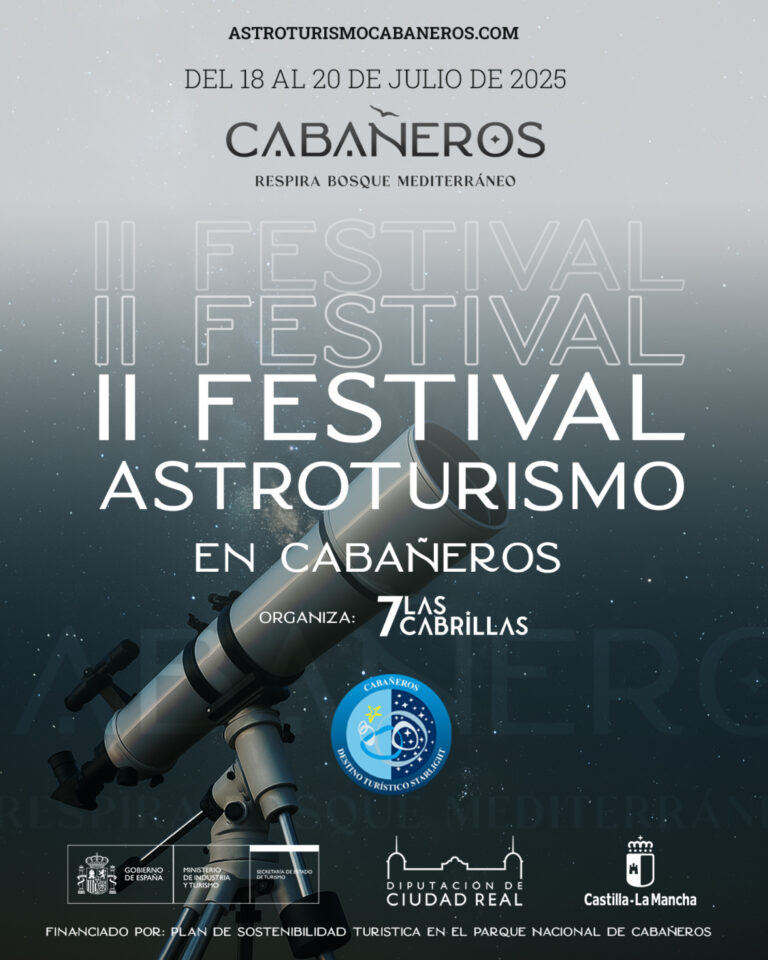 La Diputación de Ciudad Real organiza la segunda edición del Festival de Astroturismo de Cabañeros