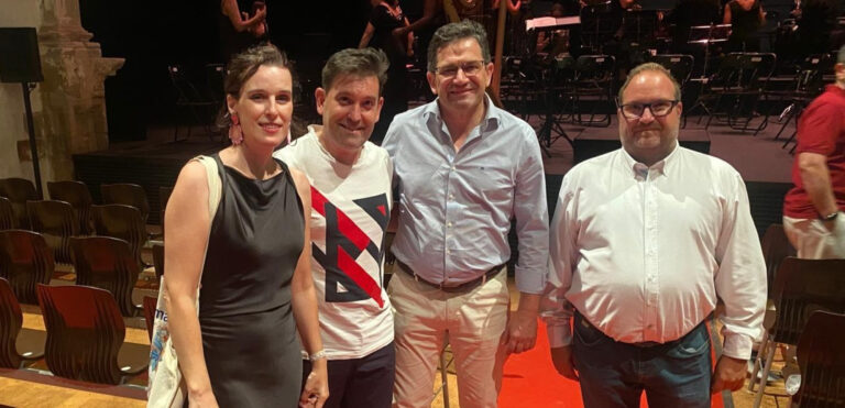 Valverde reafirma el apoyo de la Diputación al Festival de Almagro “una propuesta cultural integral que nos permite mostrar tantos valores y potencialidades”