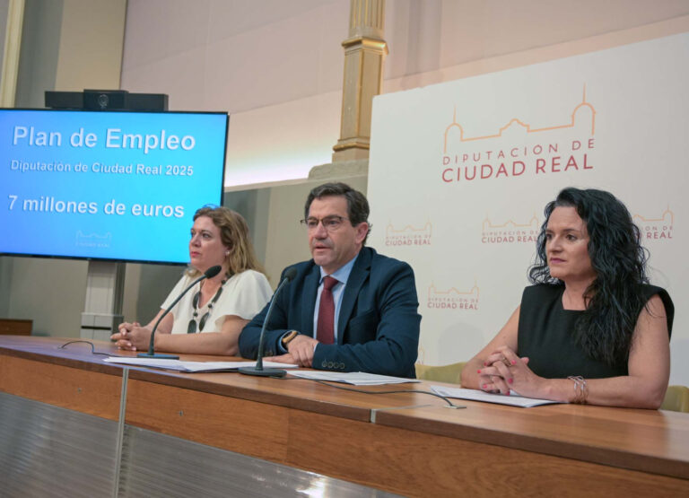 El Plan de Empleo de la Diputación de Ciudad Real contará con 7 millones de euros para contratar a más de 1.000 personas