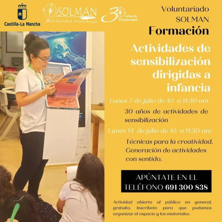Ciudad Real: Solidaridad Manchega forma a sus voluntarios