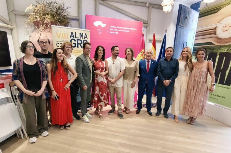 Pelayo reafirma el compromiso de la Diputación de Ciudad Real con la VIII edición del Festival Internacional de Cine de Almagro