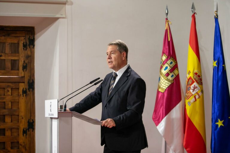 García-Page se plantea emprender acciones judiciales si no se cumplen las sentencias relativas a la sobre explotación del trasvase Tajo-Segura