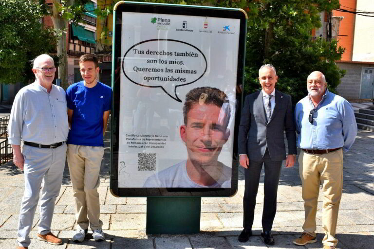 Puertollano: Pablo Díaz protagoniza la inclusión de la discapacidad en la campaña “Ya es hora de salir del armario de la exclusión”