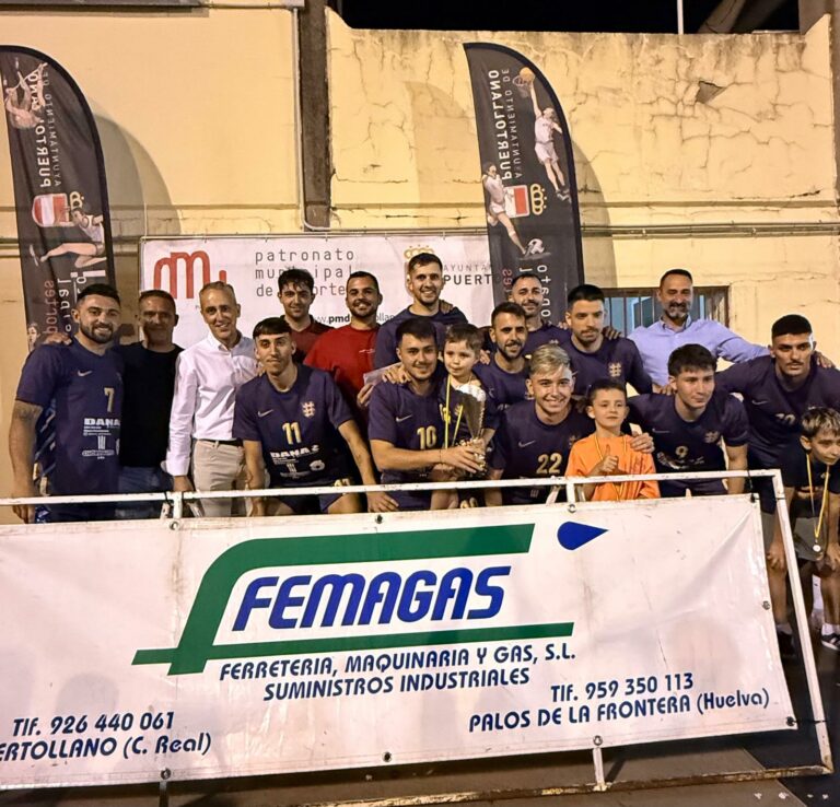 Éxito deportivo y gran ambiente en la clausura del XXVI Torneo Ciudad de Puertollano de Fútbol 7–Trofeo Femagás