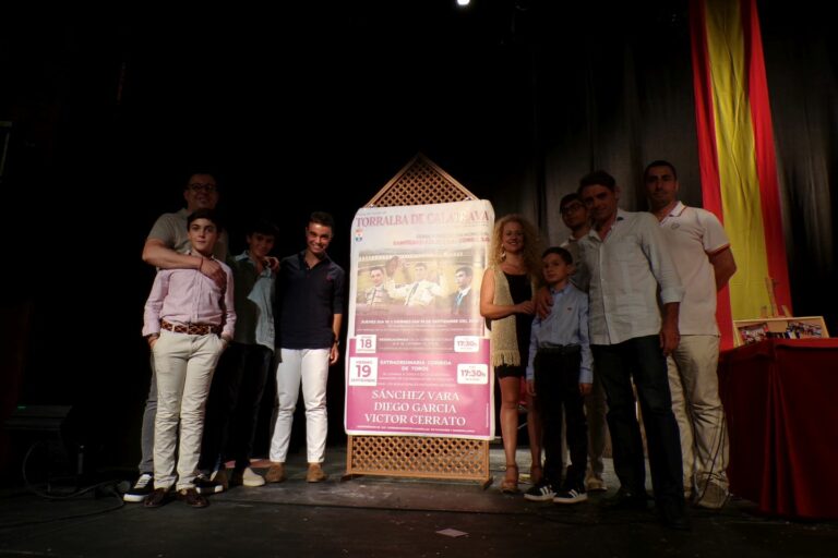 Torralba presenta el cartel de la corrida de toros de sus fiestas patronales
