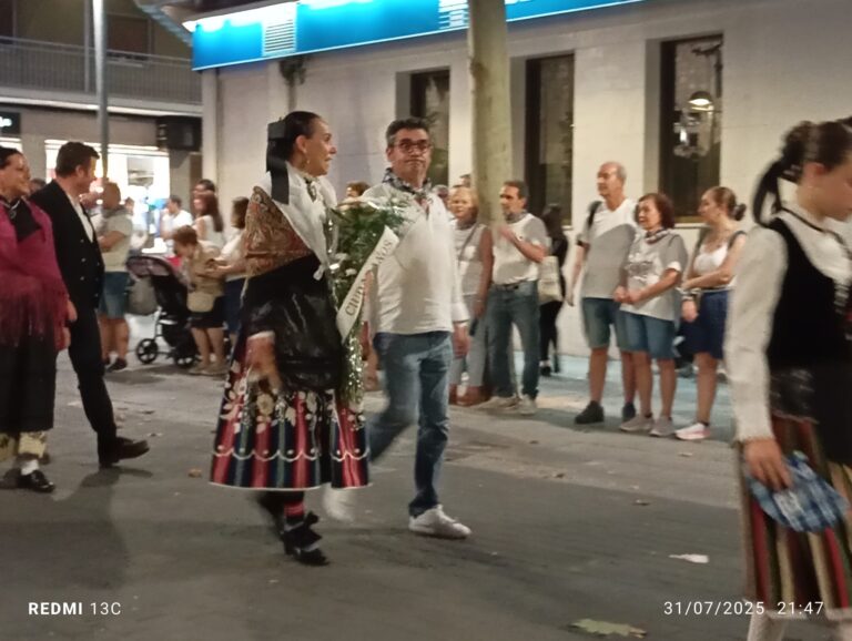 Eva Maria Masías también estuvo en la Pandorga