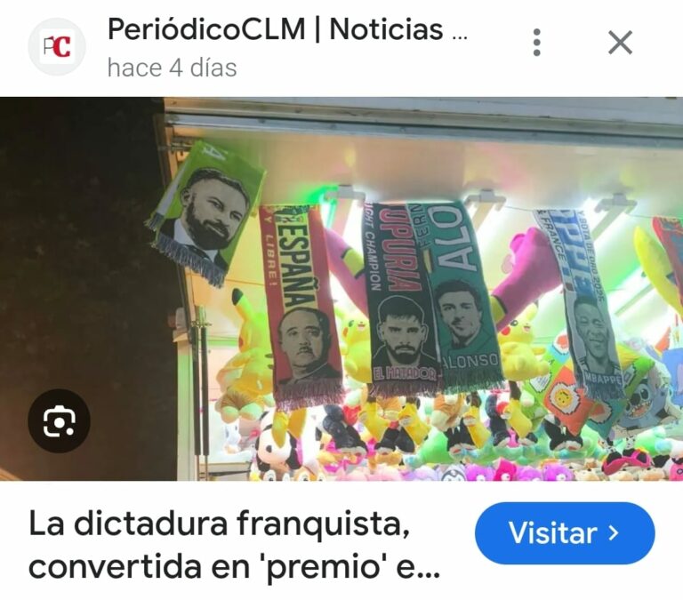 Fascismo en la feria de Ciudad Real