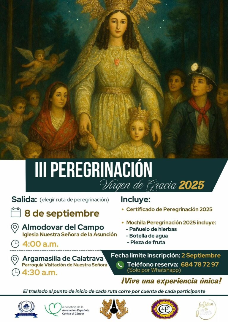 La Asociación Cofrade El Capirote convoca la III Peregrinación Virgen de Gracia