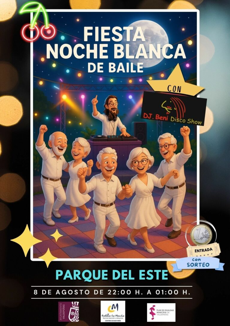 Valdepeñas invita a los socios de los centros de mayores de Bonillas y Lucero a bailar este viernes al ritmo de DJ Beni