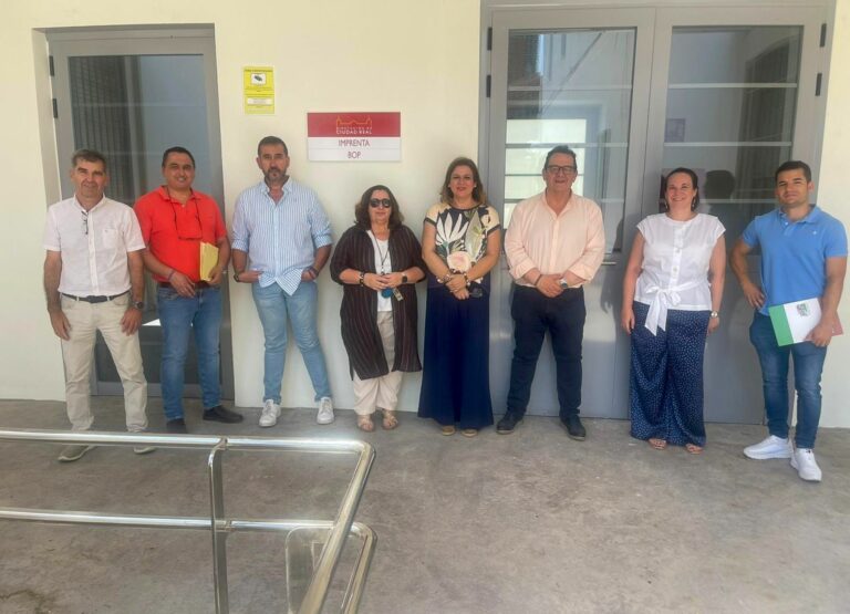 La imprenta provincial de la Diputación de Ciudad Real inaugura sus nuevas instalaciones tras las obras de reforma
