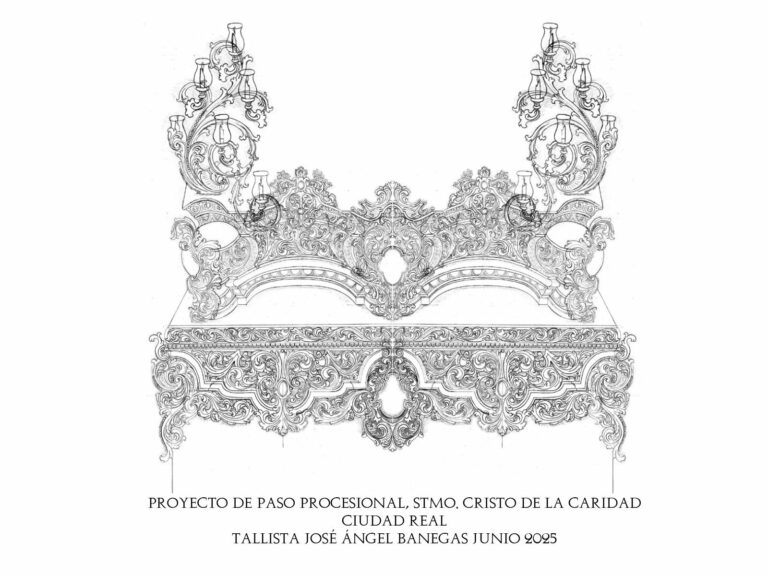 La Hermandad de la Caridad inicia un ambicioso proyecto de renovación para su paso de misterio