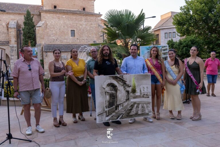 El pintor murciano Carlos Montero gana el IX Certamen de Pintura Rápida ‘Villa de Pozuelo de Calatrava’
