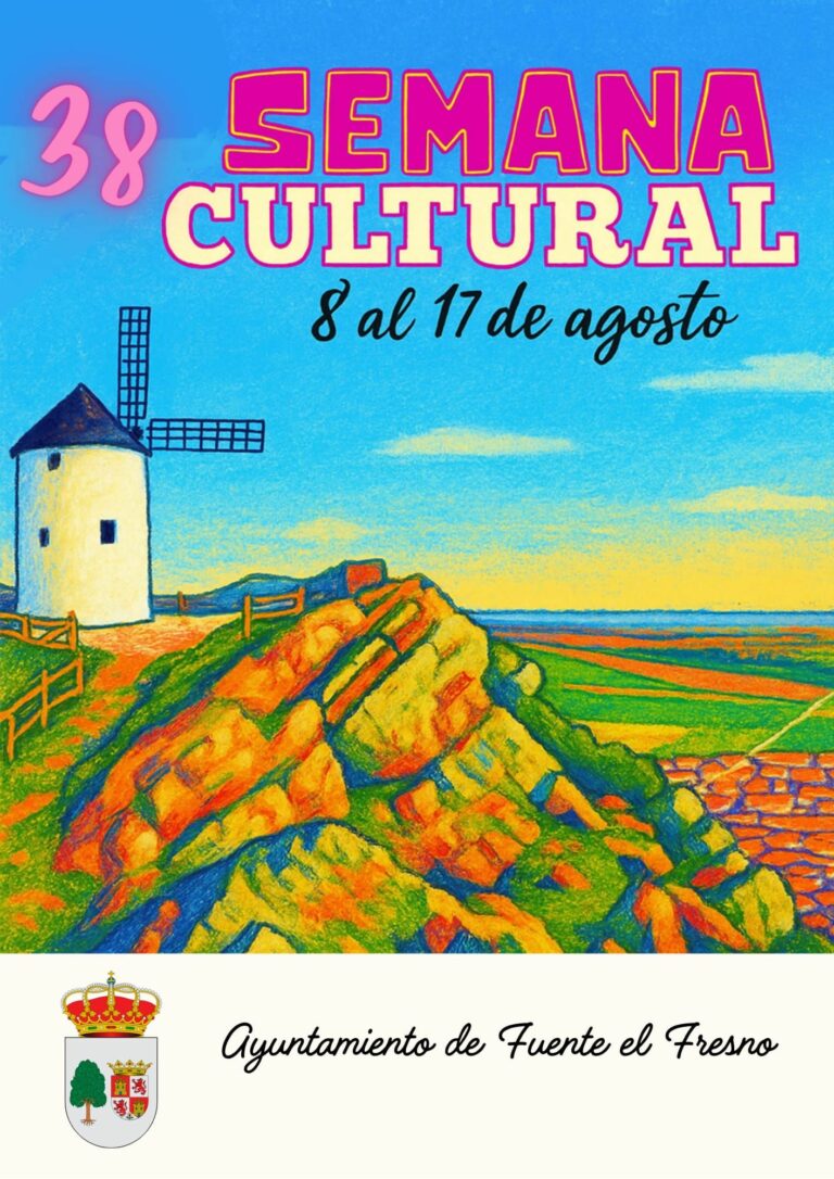 Cultura, música, deporte y gastronomía en la 38º Semana Cultural de Fuente el Fresno