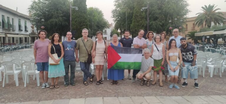 Almagro se une a la lucha solidaria por una Palestina libre