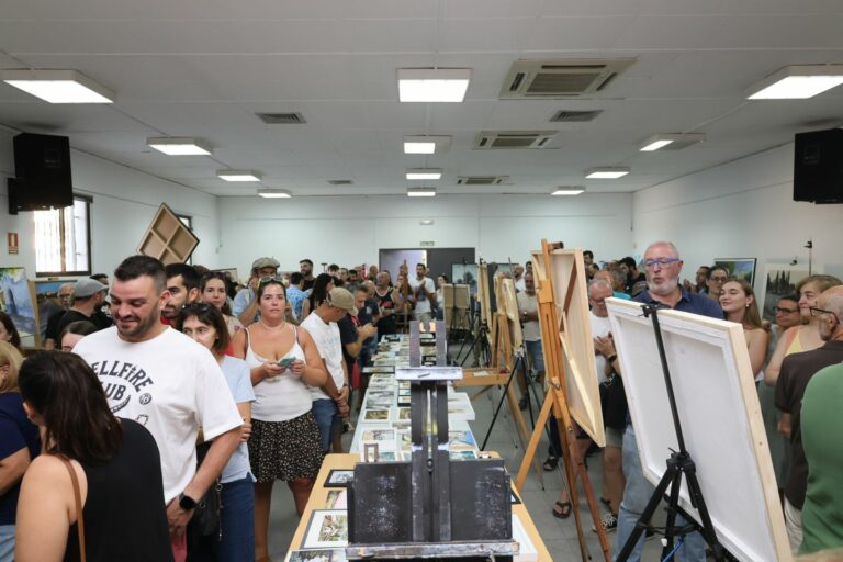 La XXII edición del Concurso de Pintura al Aire Libre ‘Gran Prior’ de Alameda concluye con más de 180 obras presentadas