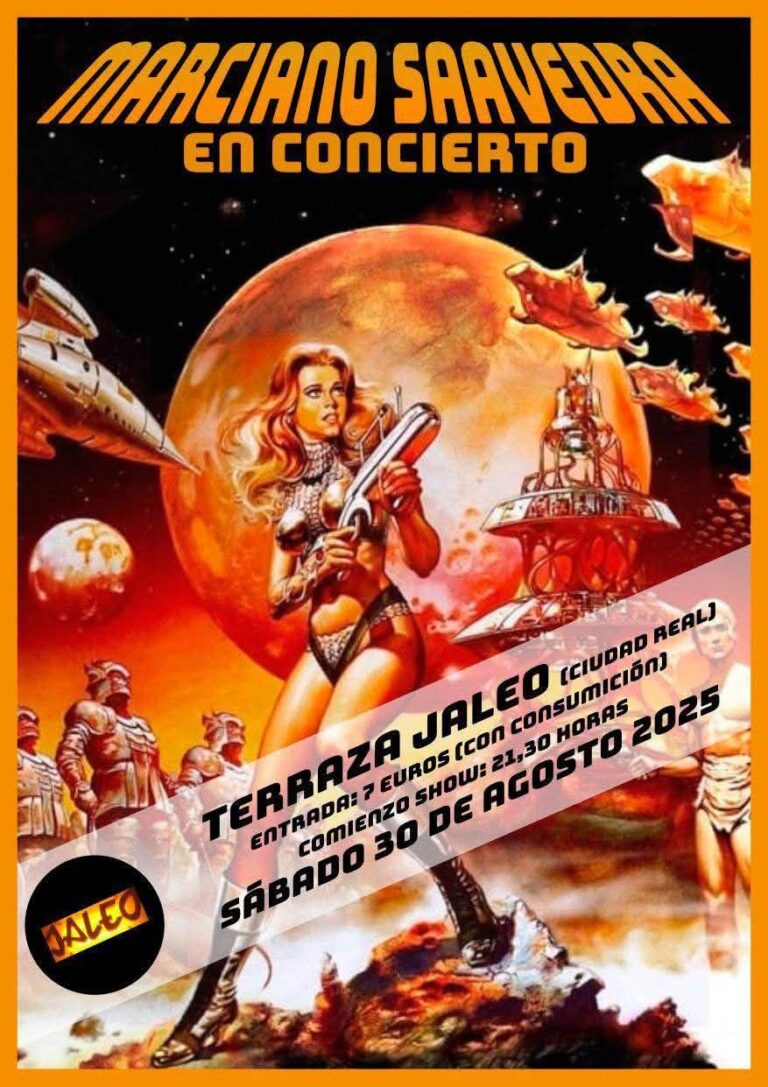 Concierto de Marciano Saavedra este sábado en la terraza Jaleo