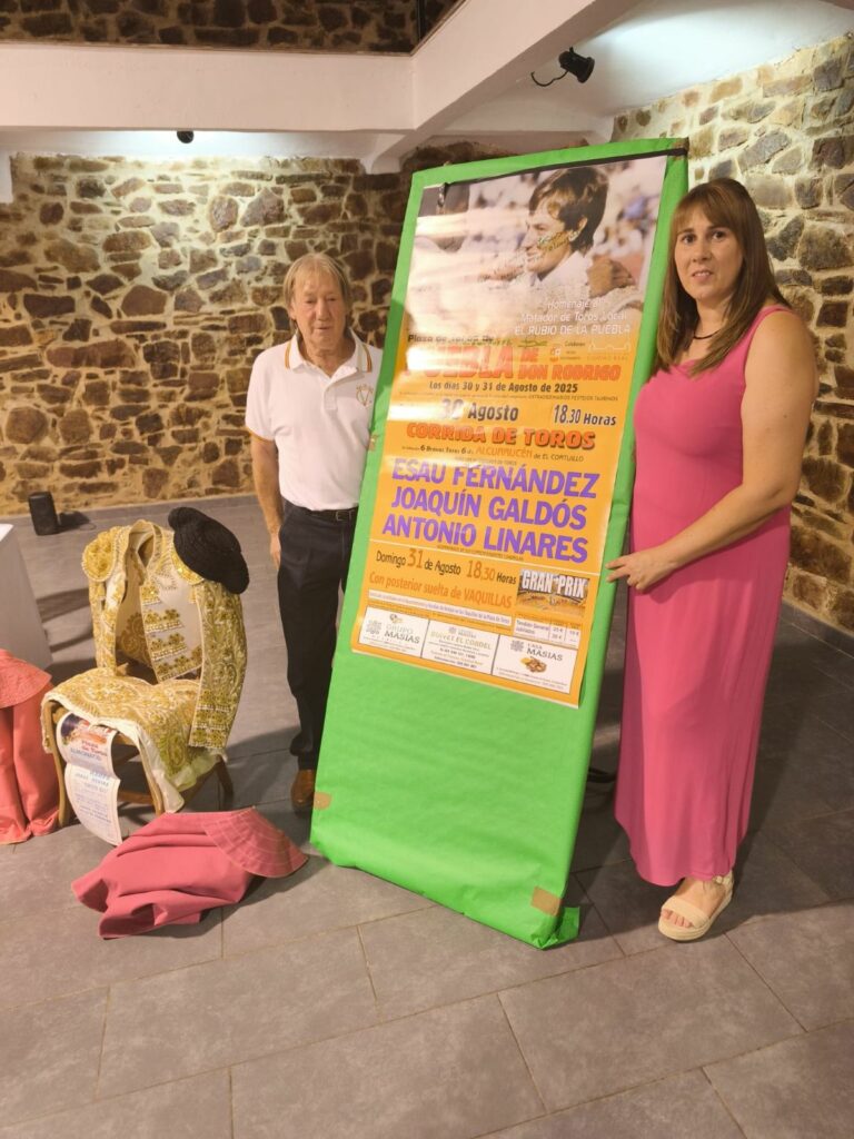 Puebla de Don Rodrigo presenta el cartel taurino de sus Fiestas Patronales con homenaje a El Rubio de la Puebla