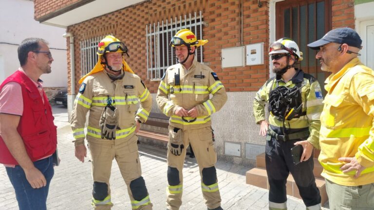 Castilla-La Mancha recibe por segundo año a una delegación estonia para continuar su formación en emergencias forestales a través del dispositivo INFOCAM