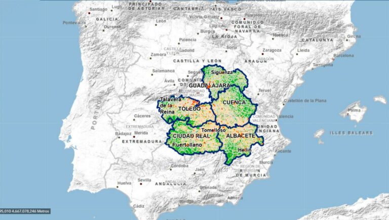 El Gobierno regional y el Centro Nacional de Información Geográfica cofinanciarán la mejora de las líneas límite municipales
