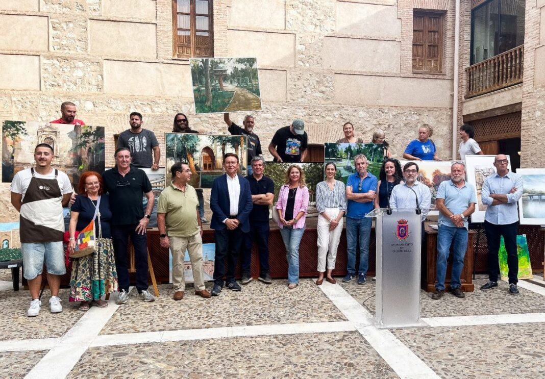 Ganadores del I Certamen Nacional de Pintura Rápida al Aire Libre de Ciudad Real