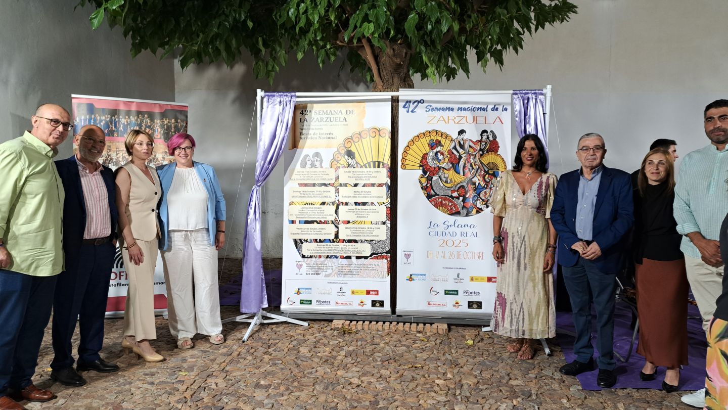 La Solana se prepara para vivir su 42ª Semana de la Zarzuela, que se  celebrará del 17 al 26 de octubre | MiCiudadReal.es