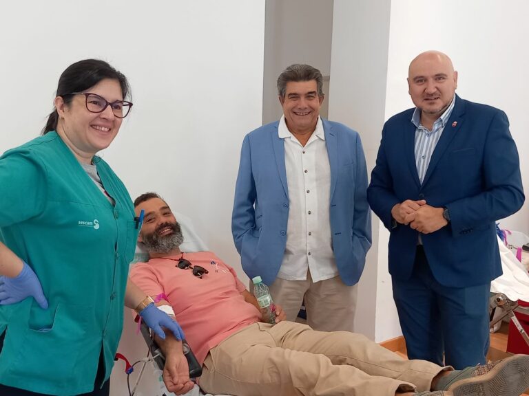 El Gobierno regional ensalza la fidelidad de los donantes de sangre de Puertollano y la contribución del tejido social en las campañas