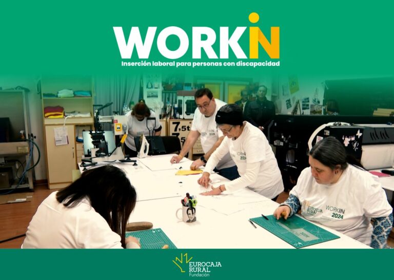 Fundación Eurocaja Rural lanza sus ayudas ‘Workin 2025’ para mejorar la vida de personas con discapacidad a través de la inserción laboral