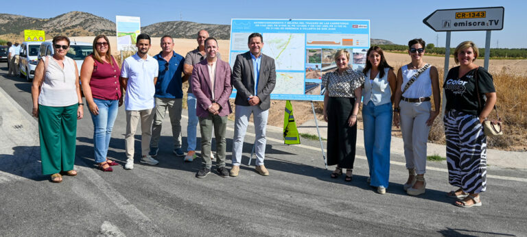 La Diputación de Ciudad Real concluye las obras de acondicionamiento de la carretera que une Herencia y Villarta de San Juan