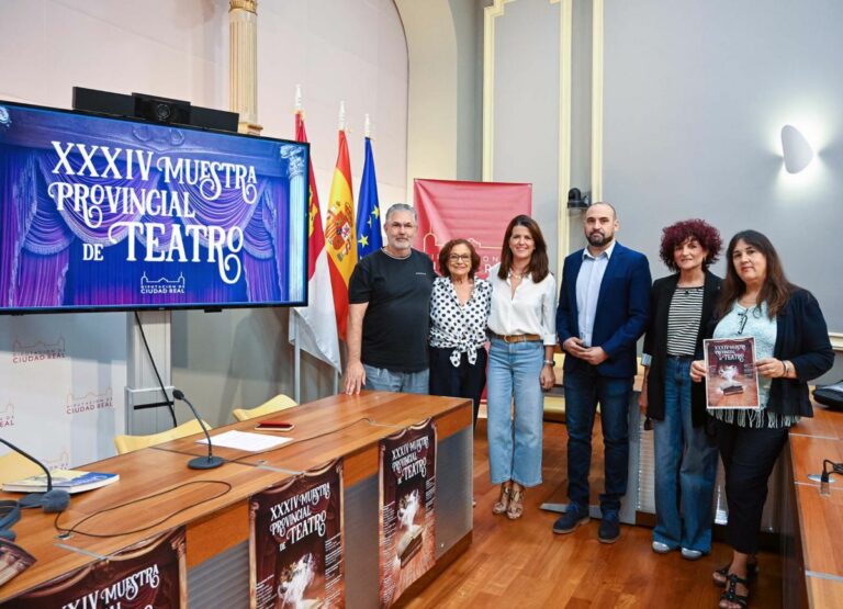 La Diputación de Ciudad Real presenta la XXXIV Muestra Provincial de Teatro, con récord de participación y nuevas categorías