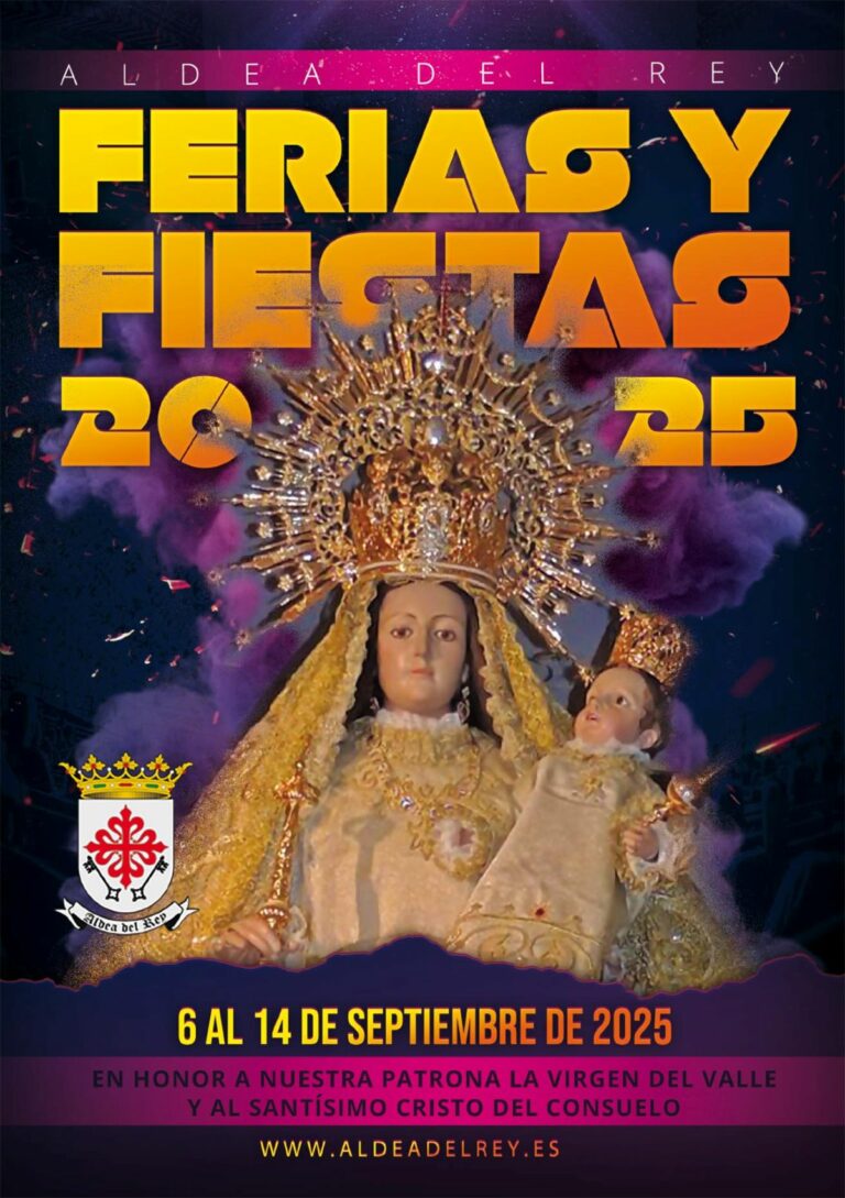 El Ayuntamiento de Aldea del Rey estrena nueva iluminación con motivo de sus fiestas patronales
