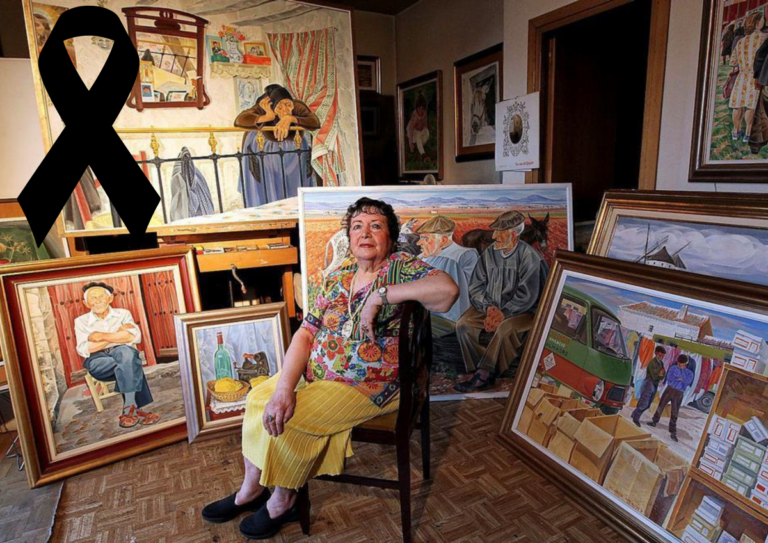 El presidente de la Diputación lamenta el fallecimiento de la pintora Gloria Merino y destaca su contribución al arte y a la cultura manchega