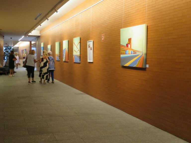 “M60” primera exposición en Madrid de la artista Marta Ranz, en el Centro Cultural Emilia Pardo Bazán, en calle Goya, 1