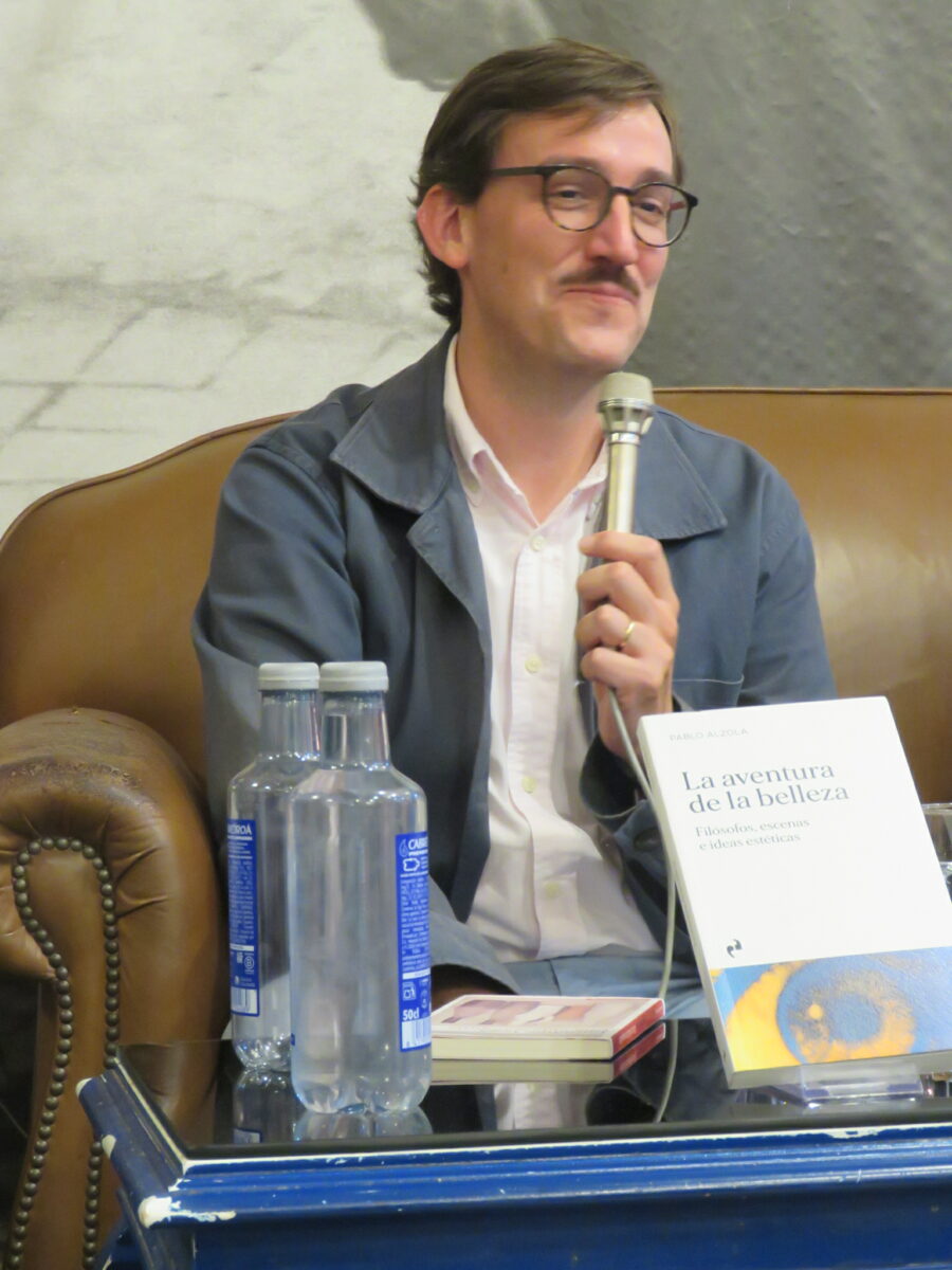 Presentación del libro LA AVENTURA DE LA BELLEZA. FILÓSOFOS, ESCENAS E IDEAS ESTÉTICAS, de Alfonso Alzola