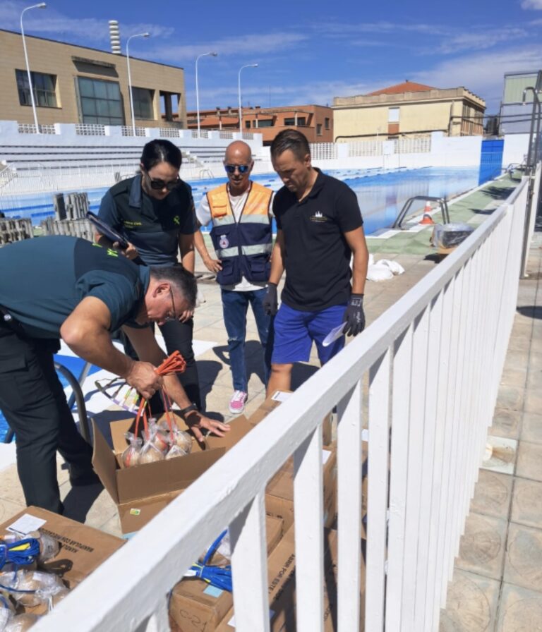 Puertollano: Todo preparado para el espectáculo de fuegos artificiales de la noche de la Virgen de Gracia