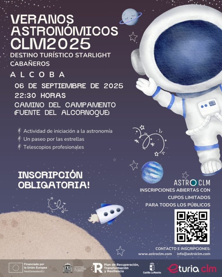 Alcoba de los Montes invita a la ciudadanía a participar en un paseo de reconocimiento de plantas y a una actividad de Observación Astronómica  