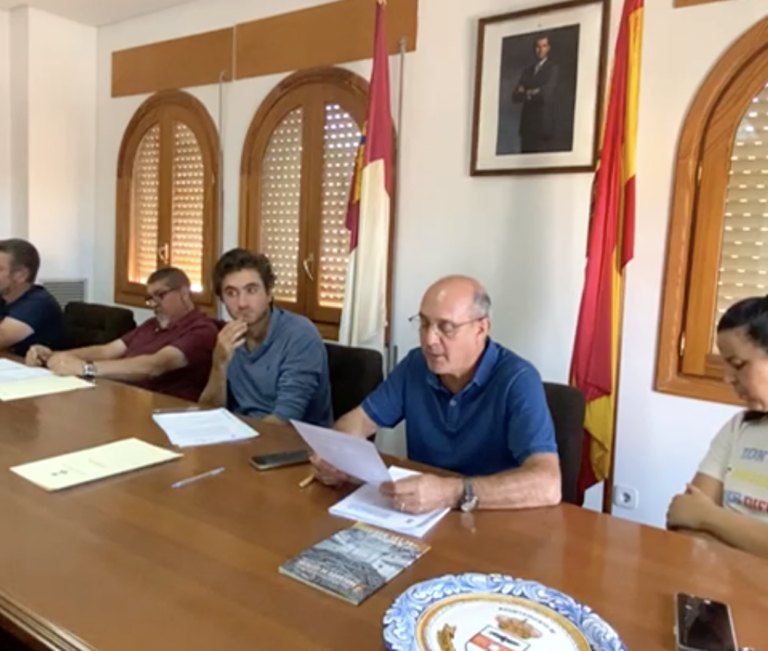 Unanimidad en el pleno de Horcajo a favor de la moción del Grupo Municipal Socialista para exigir el fin de la violencia y el genocidio en Gaza