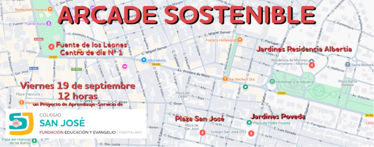 Puertollano: El Colegio San José celebra el “Arcade Sostenible”, una fiesta de juegos tradicionales