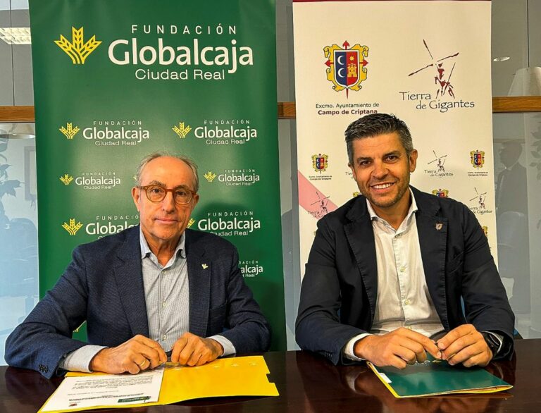 La Fundación Globalcaja y el Ayuntamiento de Campo de Criptana firman un nuevo compromiso con la cultura a través de ‘Escenario Infinito’