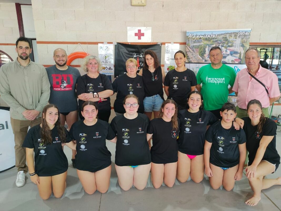 Miembros del Club de Salvamento y Socorrismo Rhinos de Ciudad Real