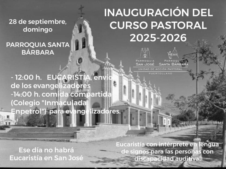 Puertollano: Las parroquias de San José y Santa Bárbara inauguran el curso pastoral