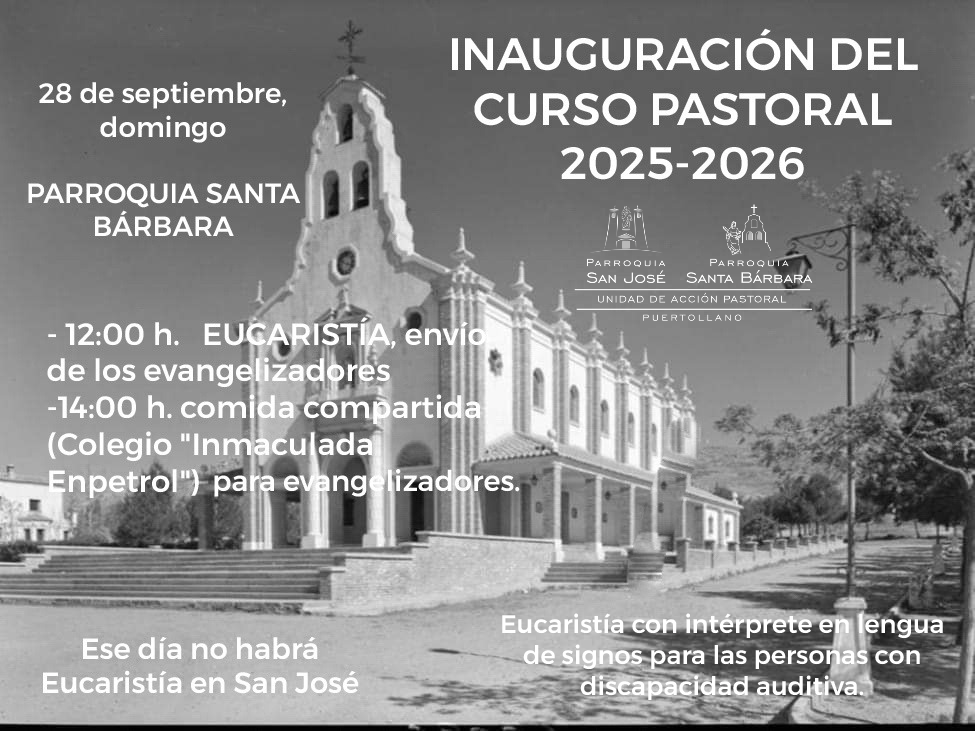 Cartel del curso pastoral