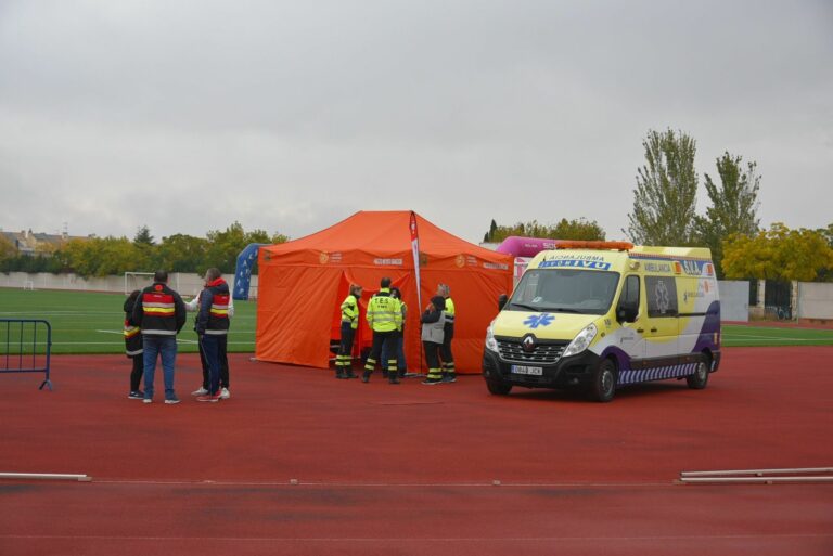 Un corredor de la Media Maratón de Torralba necesitó traslado al Hospital de Ciudad Real ante un posible infarto