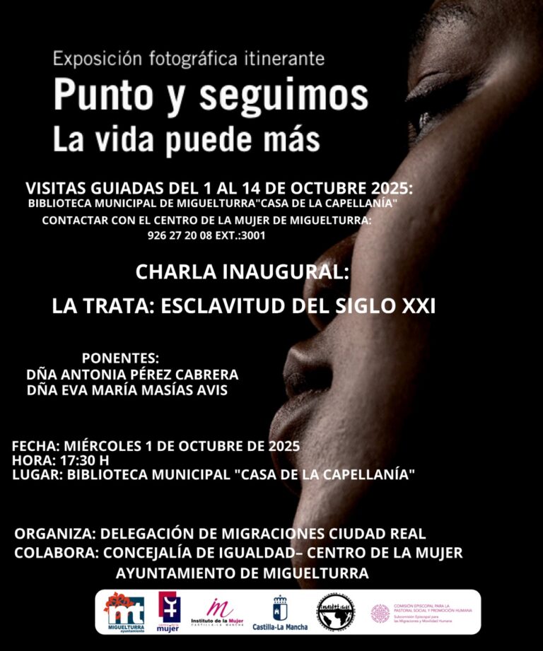 La muestra fotográfica «Punto y seguimos. La vida puede más», en Miguelturra