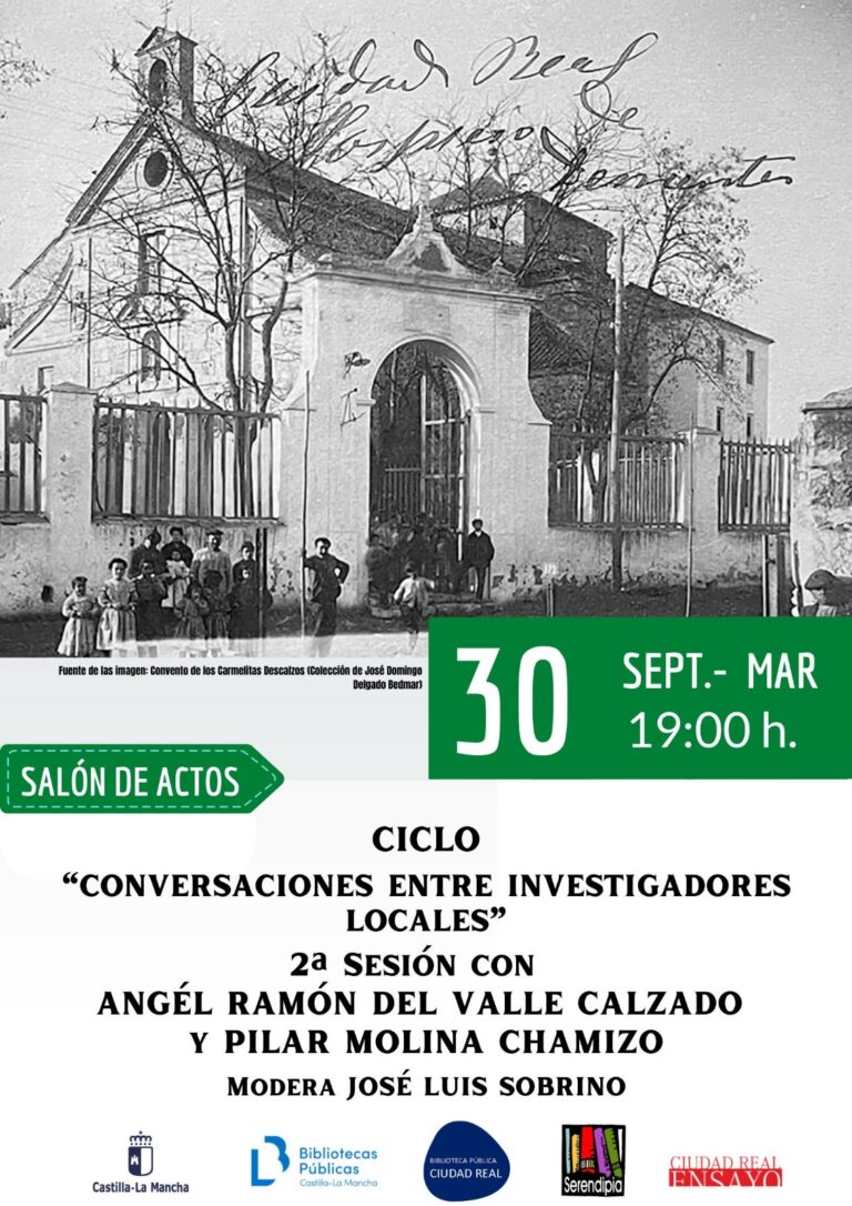 La Biblioteca Pública del Estado albergará una charla sobre los conventos de Ciudad Real