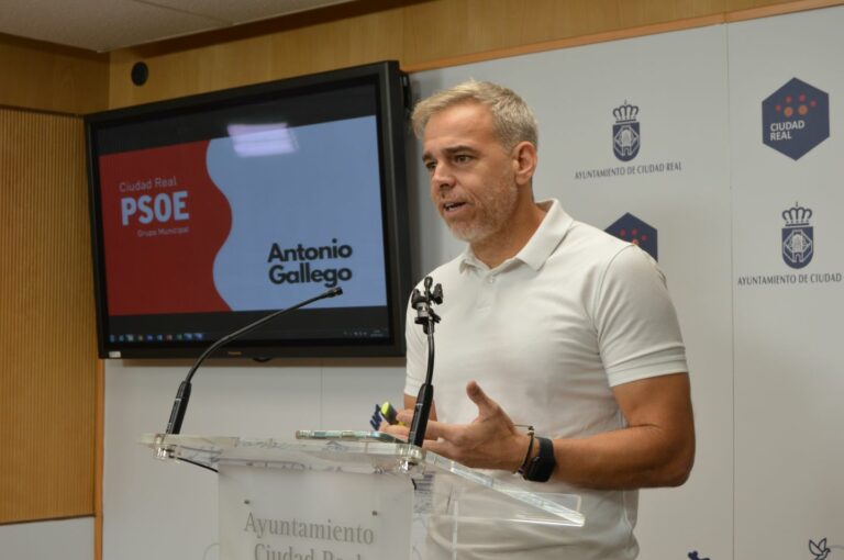 Gallego reprende al PP: “Ciudad Real necesita futuro, no excusas”