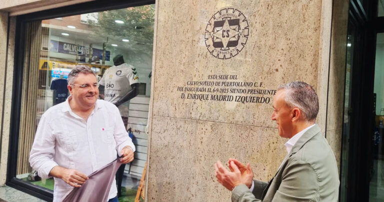 El Calvo Sotelo CF abre una nueva sede como punto de unión y de encuentro del fútbol en Puertollano