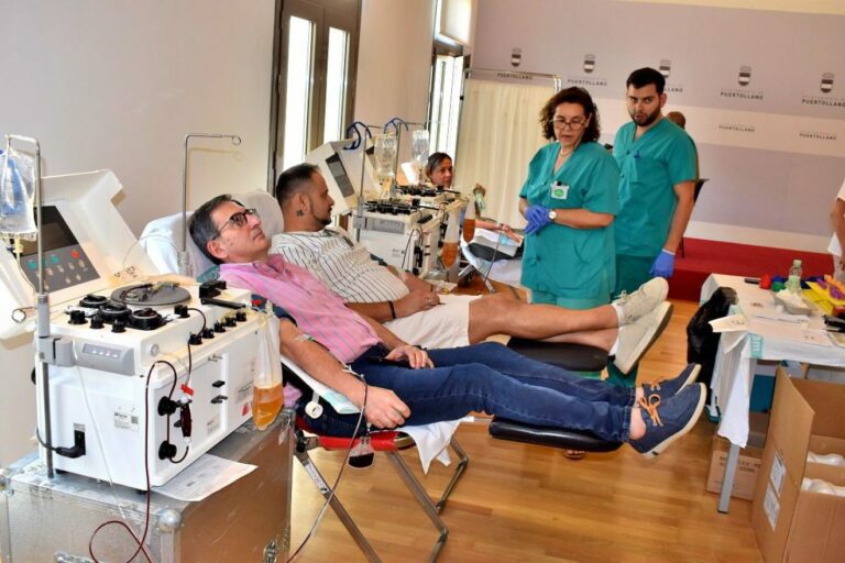 Puertollano regala vida en la V Maratón de donación de sangre y plasma