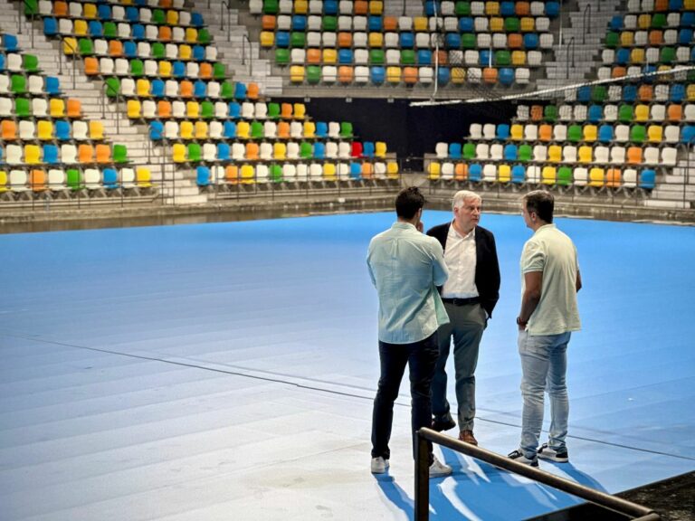 El Quijote Arena se prepara para el inicio de la Liga ASOBAL