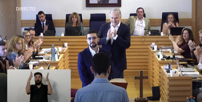 Ignacio López Pastor se incorpora al Pleno como concejal del Grupo Socialista